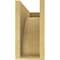 Ekena Millwork 6"W x 18"D x 12"H Classic Huntington Rough Cedar Woodgrain TimberThane Corbel, Primed Tan CORUR06X18X12HUNRCPR - alternate 4